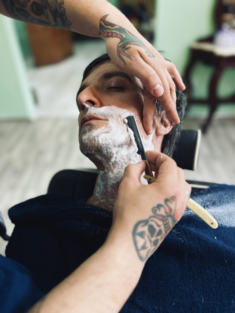 professional shaving