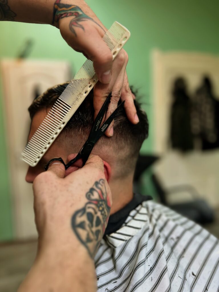 professional scissors cut