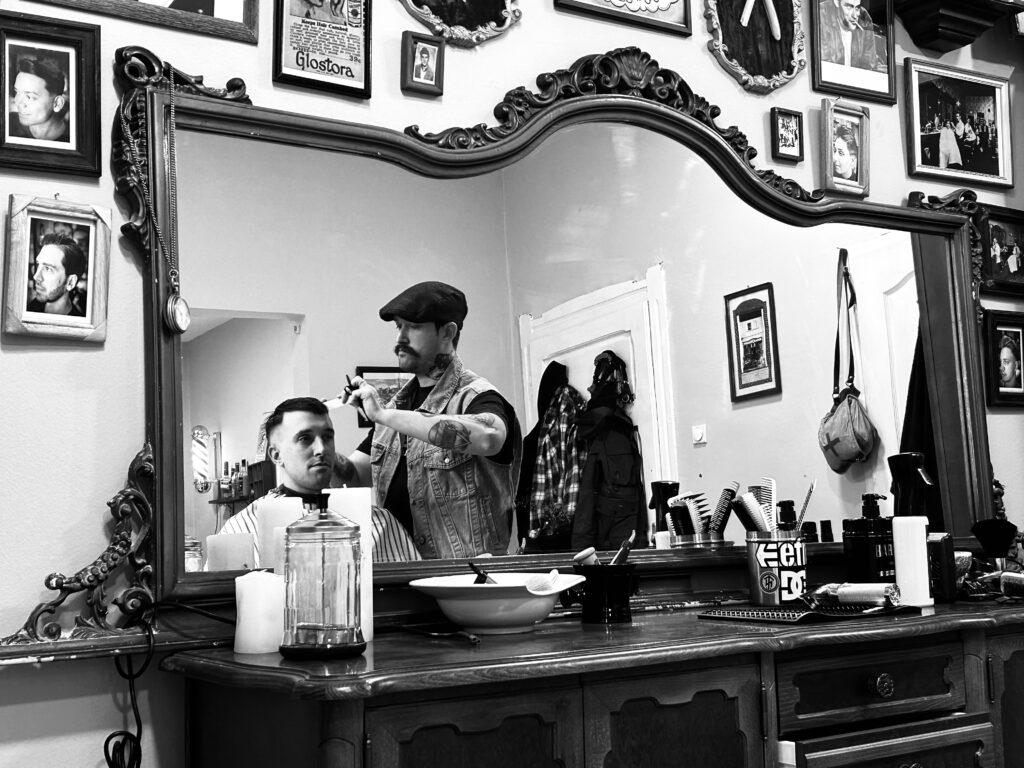 vintage barbershop