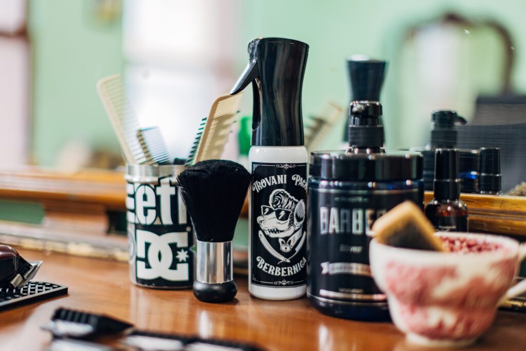 classic barbershop interior
